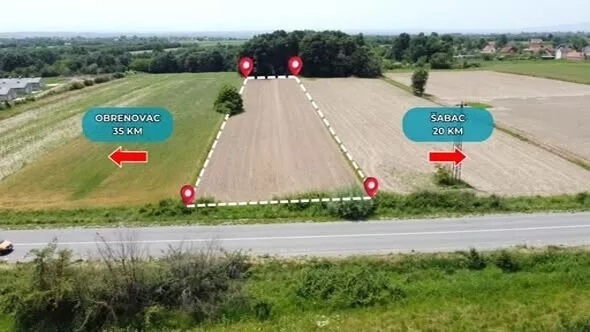 Prodaja građevinskog zemljista na magistralnom putu Beograd-Obrenovac-Šabac