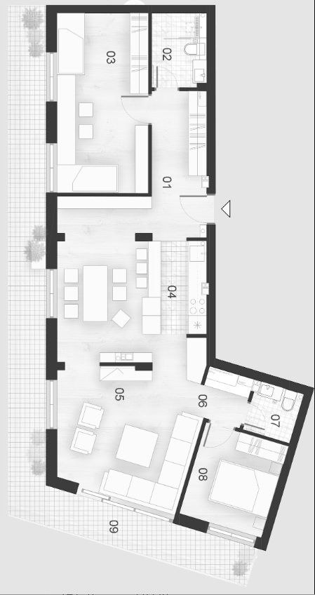 Продаётся квартира в Элитном ЖК в Панчево